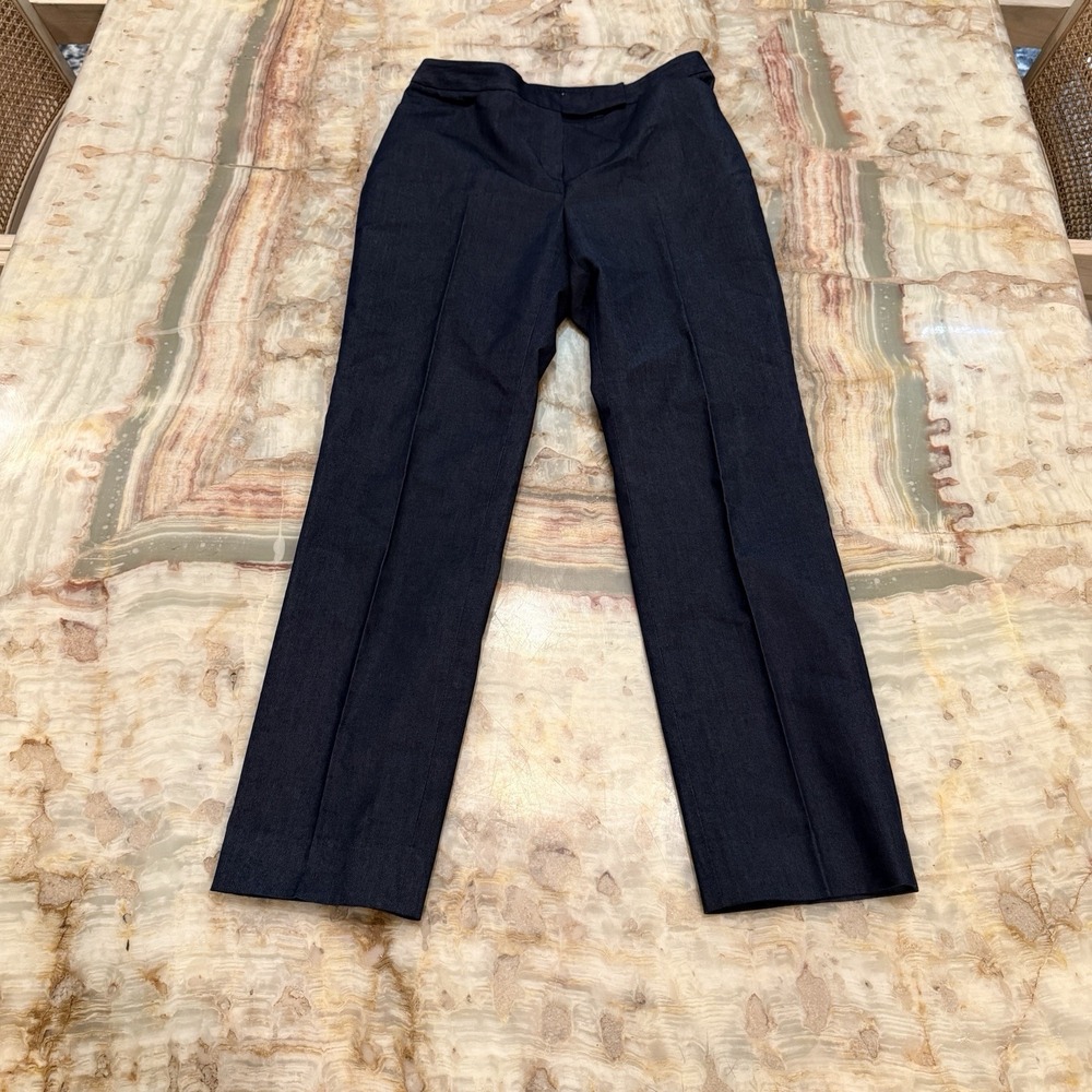 Jones New York Signature Petite Stretch‎ Dress Pants Women's 4P Straight Leg